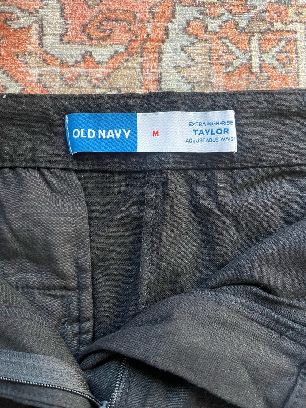 NWT - Old Navy - Extra High-Waisted Taylor Trouser Shorts - 5-inch inseam Black - Picture 5 of 8